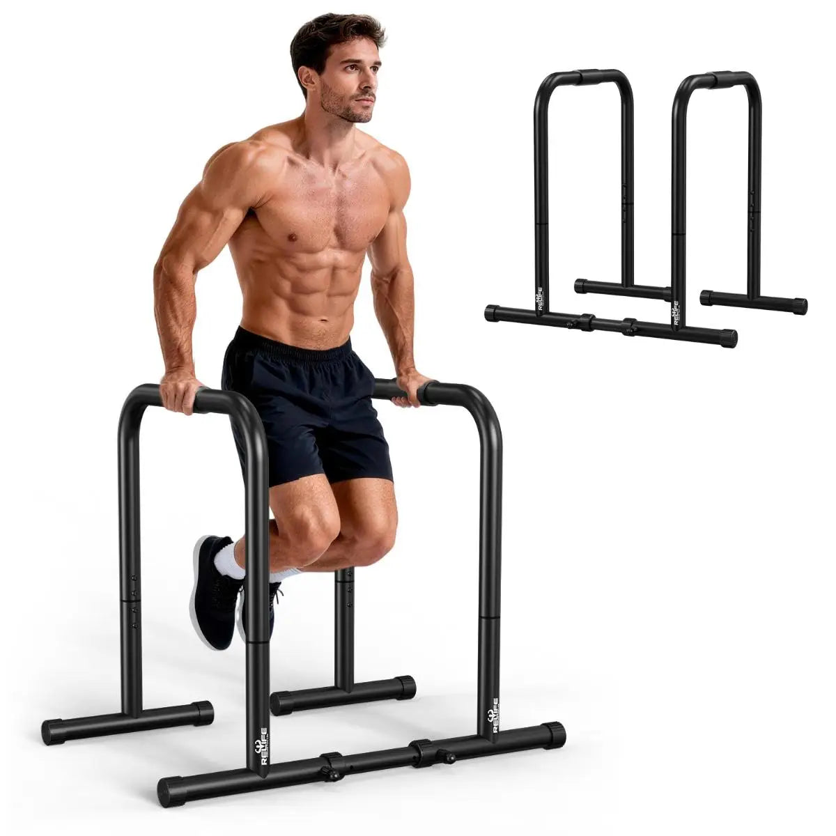 PowerDip Adjustable Home Strength Bars