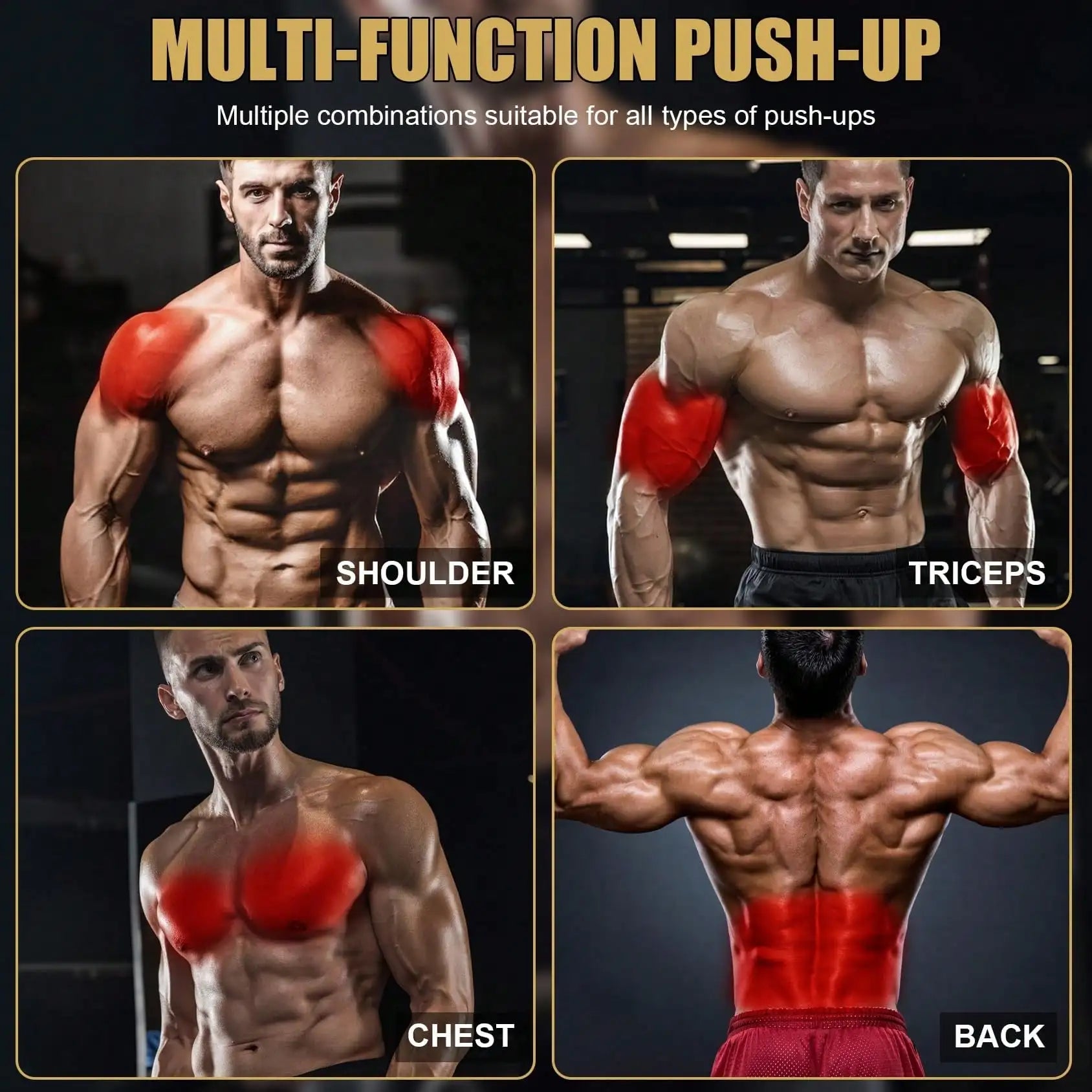 Foldaway Power Push-Up Board System