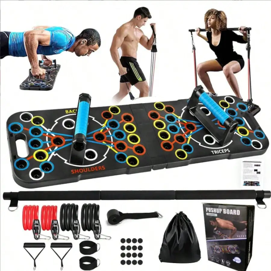 Foldaway Power Push-Up Board System