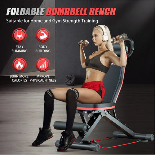 Foldable Home Strength Training Bench